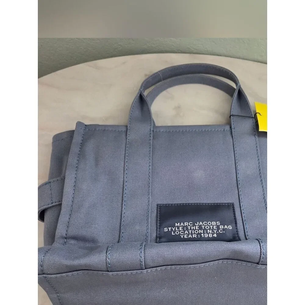Marc Jacobs The Canva Medium Tote Bag in Blue Shadow